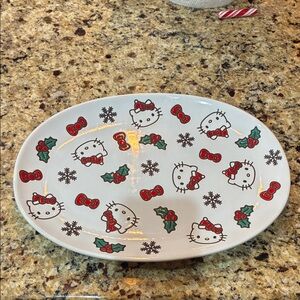 Large Hello Kitty Ceramic Plate